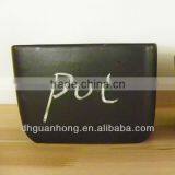 Chalkboard Coating Ceramic Flower Pots Wholesale