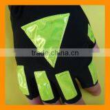 Half Finger Reflective Traffic Safety Police Gloves thumbnail-4