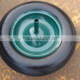 Flat Free Tire pu Wheel 3.50-8 Made in China thumbnail-5