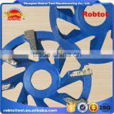 105mm L Type Segment Diamond Grinding Wheel Abrasive Polishing Disc for Concrete Granite Marble Double Cup Wheel thumbnail-2