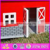 Funny Girl Play Set Wooden Wooden Barn Toy Best Design Kids Wooden Barn Toy W06A105-S thumbnail-5