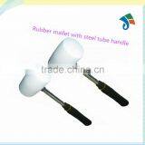 Steel Tube Handle Dead Blow Rubber Hammer Mallet thumbnail-2
