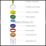 New Hot Multi Slice Bottle Kitchen Tools Plastic Bin Multi Function Slice Grate Sift Wholesale for Sale Factory thumbnail-4