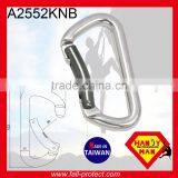 28KN Rock Mountaineer Climbing Aluminum Carabiner With Bent Gate thumbnail-3
