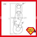 A304KTL-3 Aluminum Swivel Load Snap Triple Lock Hook thumbnail-4