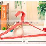 A360 2017 High Quality Clothes Hanger/metal Pvc Coated Laundry Hangerr/Metal PVC Hanger With Curved Shape thumbnail-2