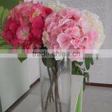Colorful Silk Wholesale Artificial Cloth Flowers for Wedding Decoration Fake Hydrangea Flower