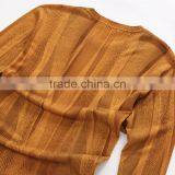 Factory Wool Knitting Pattern Crew Neck Winter Men Sweater thumbnail-5