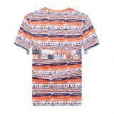 Men's Full Printed Short t Shirt (100%cotton )with Round Neck thumbnail-2