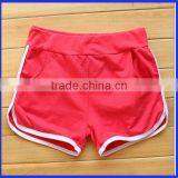 2014 wholesale different color running women sport shorts cheap price made in china