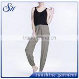 Custom Solid Color Sublimation Women Leggings Wholesale Loose Clothing thumbnail-1