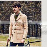 Young Fashion Winter Wool Men Long Coat Design thumbnail-1