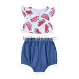 S60667B 2016 Newborn Baby Girl Clothes Cotton Infant Baby Clothing Kids Suit thumbnail-2