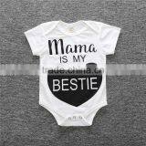 S17532A Girl Cotton Bodys Love Pattern Mom's My Bestie Jumpsuit Summer Jumpsuit thumbnail-3