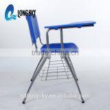 LS-4024AB New Model Cheap Stackable Plastic Chair With Writing Pad Modern Tablet Training School Office Chair for Sale thumbnail-4