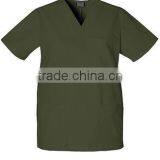 Basic Unisex V-Neck Top thumbnail-2