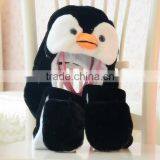 Husky Plush Animal Hat / Scarf / Mittens - Husky thumbnail-3