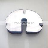 Factory Sell Plastic Transparent/White/Light Blue Customized Shirt Necklace Collar Butterfly Stay thumbnail-4