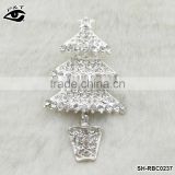 Christmas Trees Crystal Rhinestone Brooches Rhinestone Pins for Clothing Decoration Wedding Invitation Dress Jewelry Gift thumbnail-1
