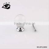 30MM White Round Crystal Ball Door Handle thumbnail-3
