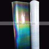 China Supplier Rainbow Reflective Heat Transfer Glitter Vinyl thumbnail-4