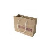 Shop packaging 250gsm brown krat, Coloured Paper Bags With Handles and four knots