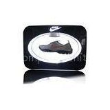 Custom Floating Shoe Display For Advertising , Non- Stop Turning Magnetic Pop Display