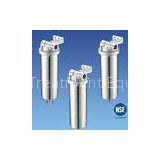 Drinking Water Filter Cartridge Housing Stainless Steel , High Pressure