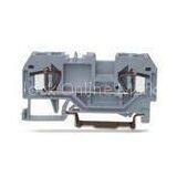 800V 32A 24 -12 AWG Electrical Spring Cage Terminal Block For Any Kind Of Wires