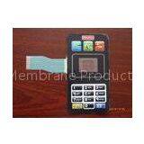 Waterproof PET PCB Membrane Switch With Cover Film For Mobile Phone