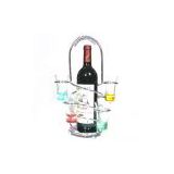 Sell Chrome Plated Wine Rack with 6 Shooters