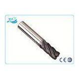 2 4 6 Flute End Mill , Corner Radius End Mill with TiAN / TiCN / TiN / ARCO Coating