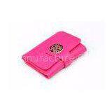 Fashion Rose Woman Three Fold Wallet With Snap Button Closure thumbnail-1