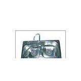 Double Bowl Sink 7539 thumbnail-1