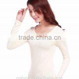 White Modal Muslim Subcoat/women Long Sleeve Muslim Modal t Shirt/ Women Muslim Bodysuit