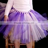 New ballet gown ballet skirts birthday kids tutu skirts boutique purple girls handmade tutu skirt