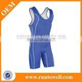 New Arrival Sublimation Lycra Wrestling Wear/ Mens Wrestling Singlet/ Cheap Sublimated Wrestling Singlets thumbnail-1