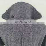 Fashion Two Side Pockets With Flap Button Ladies Fancy Long Coat thumbnail-5