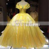 Cinderella Princess Floor-length High Quality Sexy Wedding Evening Dresses/charming Attacted Eyes See Back Wedding Evening Dress thumbnail-3