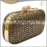 2015 China Straw Bag Wholesalers, Colorful Straw Clutch Bag, Fashion Ladies Straw Bag thumbnail-2