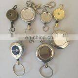 Silver Color Heavy Duty Metal Badge Reel With Steel Cord thumbnail-2