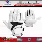 White Color Top Quality Sheep Skin Leather Golf Gloves thumbnail-1