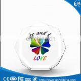 Octagon Shaped Clear Acrylic Logo Block Customized Acrylic Block thumbnail-1