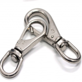 Mini Inch Stainless Steel 304/316 Swivel Eye Bolt Snap Swivel Snap Hook