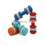 Leakage Food Training Dog Toy Dumbbell Shaped Pet Toys thumbnail-1