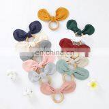 Оптовая марлевая ленточная ленточная крошечная деревянная грызунка - игрушка