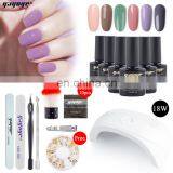 Drop Ship Private Label Gel Polish Create Your Own Brand Nail Gel uv Gel Polish Set CE Yayoge MSDS thumbnail-4