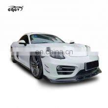 Carbon Fiber Body Kit for Porsche Cayman/boxster 981 Front Spoiler Side Skirts Rear Diffuser for Porsche Caymen/boxster 981 thumbnail-1
