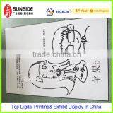 Die Cut Logo Sticker / Black Die Cut Removable Sticker