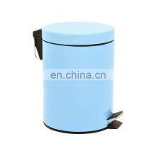 Порошковое покрытие для декора интерьера, мягко закрывающийся нержавеющий стальной мусорный бак для кухни и ванной комнаты thumbnail-2